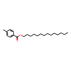 p-Toluic acid, tetradecyl ester