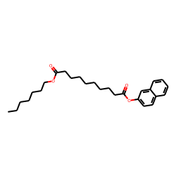 Sebacic acid, heptyl 2-naphthyl ester
