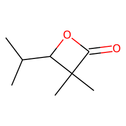 Valeric acid, 3-hydroxy-2,2,4-trimethyl, beta-lactone