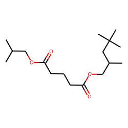 Glutaric acid, isobutyl 2,4,4-trimethylpentyl ester