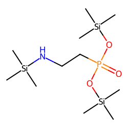 2-Bis(trimethylsilyloxy)phosphoryl-N-(trimethylsilyl)ethanamine