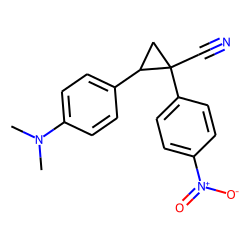 Cyclopropanecarbonitrile, 2-[p-(dimethylamino)phenyl]-1-(p-nitrophenyl)-