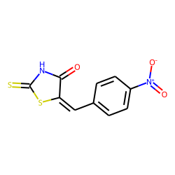 Rhodanine, 5-(p-nitrobenzylidene)-