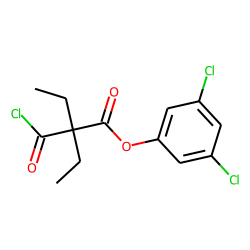 Diethylmalonic acid, monochloride, 3,5-dichlorophenyl ester
