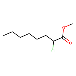 Methyl 2-chloro-octanoate