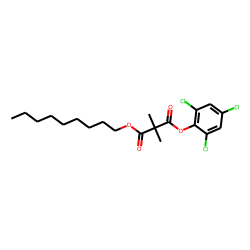 Dimethylmalonic acid, nonyl 2,4,6-trichlorophenyl ester