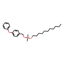 Silane, dimethyl(4-phenoxybenzyloxy)undecyloxy-