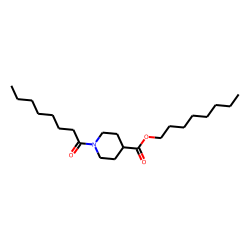 Isonipecotic acid, N-(octanoyl)-, octyl ester