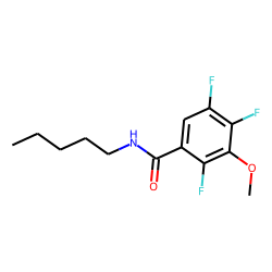 2,4,5-Trifluoro-3-methoxybenzamide, N-pentyl-