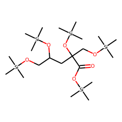 3-Deoxy-2-C-hydroxymethyl-threo-pentonic acid, pentakis-TMS