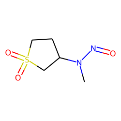 3-Thiophenamine, tetrahydro-N-methyl-N-nitroso-, 1,1-dioxide