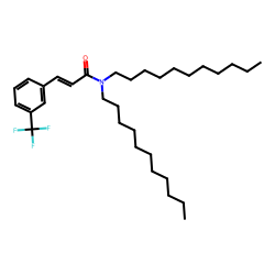 Trans-cinnamamide, n,n-diundecyl-3-trifluoromethyl-
