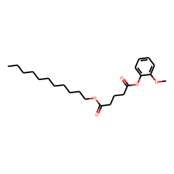 Glutaric acid, 2-methoxyphenyl undecyl ester