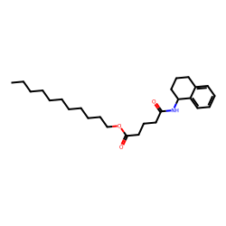 Glutaric acid, N-(1,2,3,4-tetrahydronaphth-1-yl)-, undecyl ester
