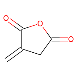2,5-Furandione, dihydro-3-methylene-