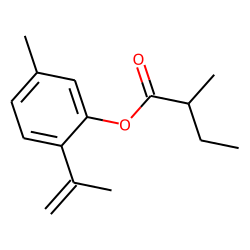 8,9-Dehydrothymyl 2-methylbutyrate