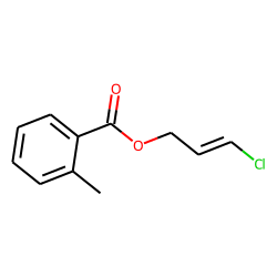 o-Toluic acid, 3-chloropen-2-enyl ester