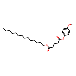 Glutaric acid, 4-methoxyphenyl tetradecyl ester