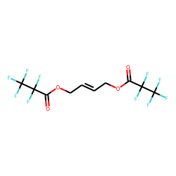 2-Butene-1,4-diol, bis(pentafluoropropionate)