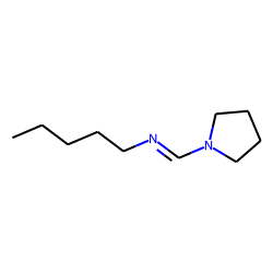 Methanimine, 1-(1-pyrrolidinyl), N-pentyl