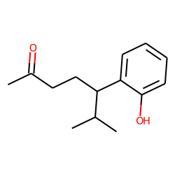 Sesquichamaenol (1,10-seco-1-hydroxycalamenen-10-one)