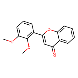 2',3'-Dimethoxyflavone, TMS