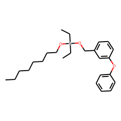 Silane, diethyloctyloxy(3-phenoxybenzyloxy)-