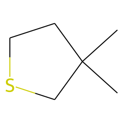 3,3-dimethyl-thiacyclopentane