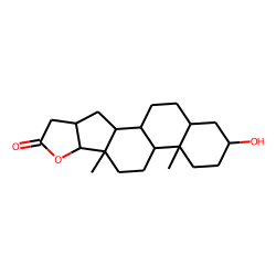 5Alpha-androstan-16beta-ylacetic acid lactone, 3beta,17beta-dihydroxy-