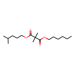 Dimethylmalonic acid, hexyl isohexyl ester