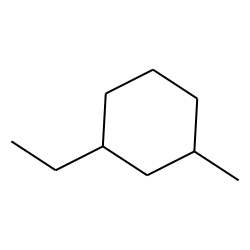 1-Ethyl-3-methylcyclohexane (c,t)