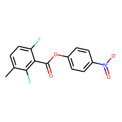 2,6-Difluoro-3-methylbenzoic acid, 4-nitrophenyl ester
