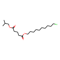 Glutaric acid, 10-chlorodecyl isobutyl ester
