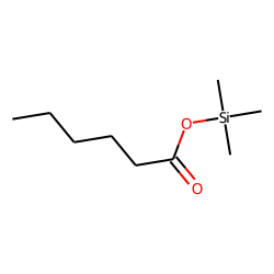 Hexanoic acid, trimethylsilyl ester