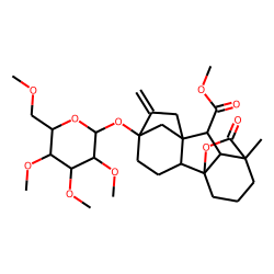 GA20-13-O-glucoside, permethylated