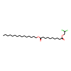 Sebacic acid, 2,2-dichloroethyl pentadecyl ester