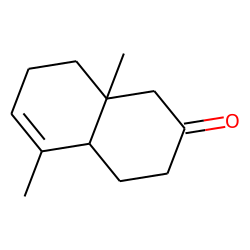 (+)-(5S,10S)-3,4,4aR,7,8,8aR-Hexahydro-5,8a-dimethylnaphthalen-2(1H)-one