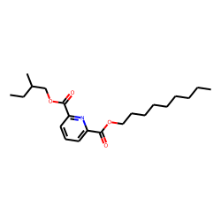 2,6-Pyridinedicarboxylic acid, 2-methylbutyl nonyl ester