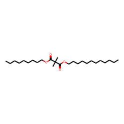 Dimethylmalonic acid, dodecyl nonyl ester