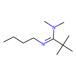 N,N-Dimethyl-N'-butyl-pivalamidine