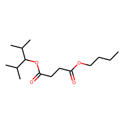 Succinic acid, butyl 2,4-dimethylpent-3-yl ester