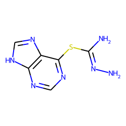Isosemicarbazide, 3-(9h-purin-6-yl)-3-thio-