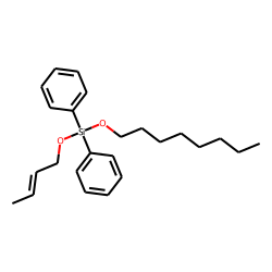 Silane, diphenyl(but-2-en-1-yloxy)octyloxy-