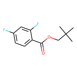 2,4-Difluorobenzoic acid, neopentyl ester
