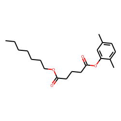 Glutaric acid, 2,5-dimethylphenyl heptyl ester