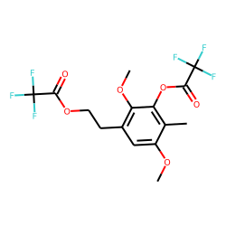 2,5-Dimethoxy-4-methyl-«beta»-phenethylamine-M (HO-), bisTFA