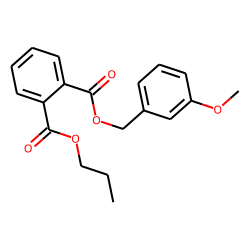 Phthalic acid, 3-methoxybenzyl propyl ester