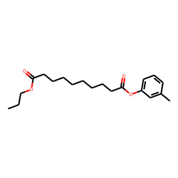 Sebacic acid, 3-methylphenyl propyl ester