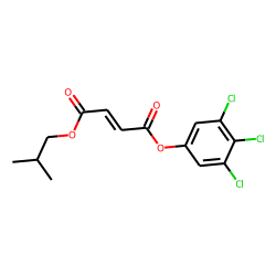 Fumaric acid, isobutyl 3,4,5-trichlorophenyl ester