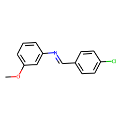 p-chlorobenzylidene-(3-methoxyphenyl)-amine